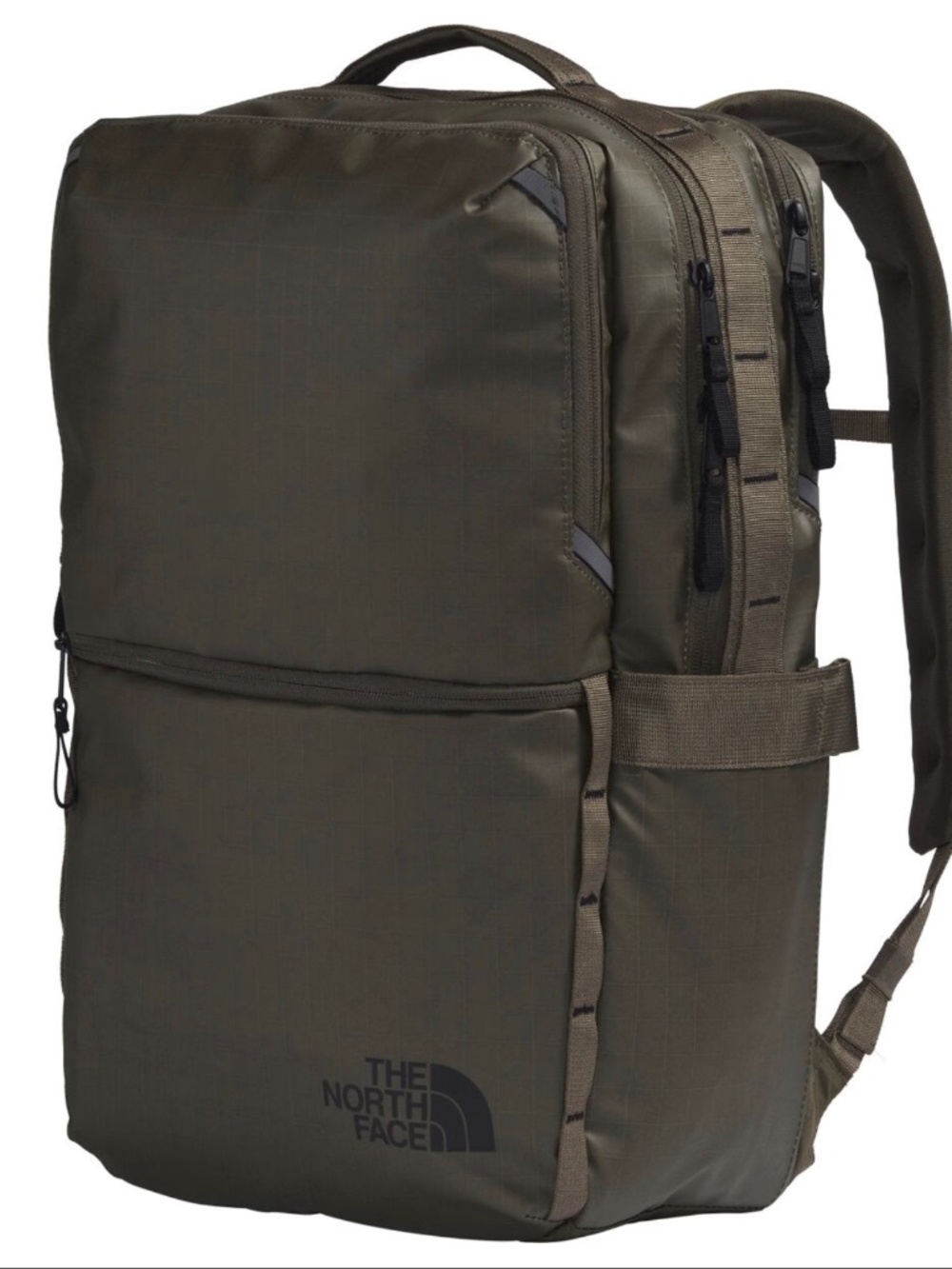 The North Face Base Camp Voyager Daypack 26L- New Taupee Green/TNF Black